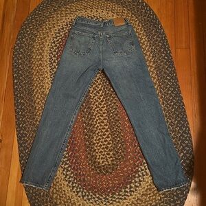 Levi’s 501 Original Fit Premium Jeans 
tagged 27x32, but 30.5 long